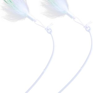 5-in-1 Hide and Seek Cat Toy – 2 Refill Sticks for Teaser